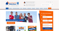 Desktop Screenshot of flexibele-makelaar.nl